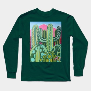 A Cluster of Cactus Long Sleeve T-Shirt